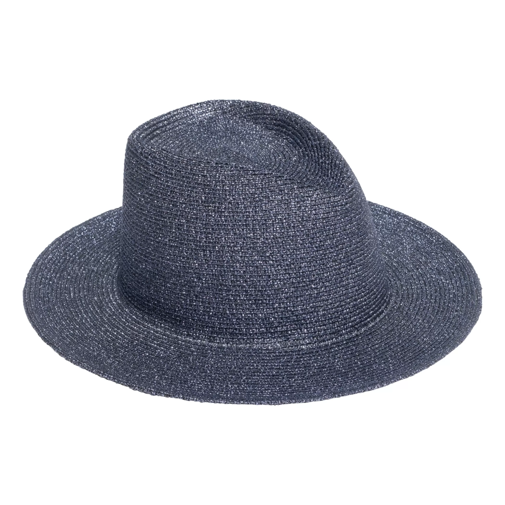 Store Blaine In Metallic Straw Women Fedora