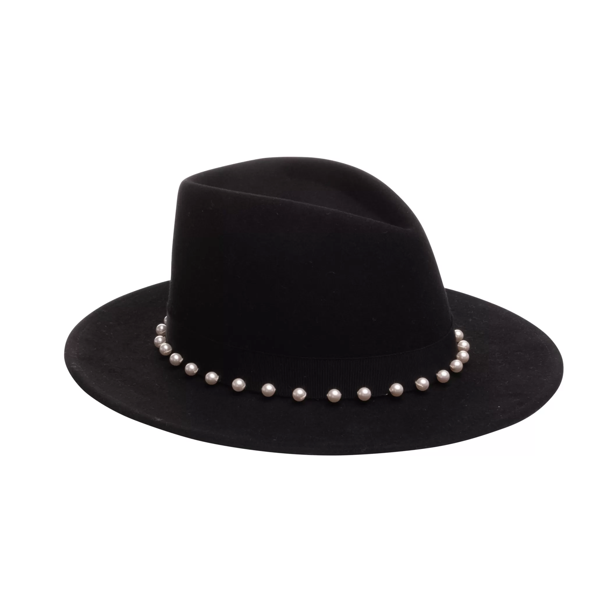 Flash Sale Blaine In W/White Pearls Women Fedora