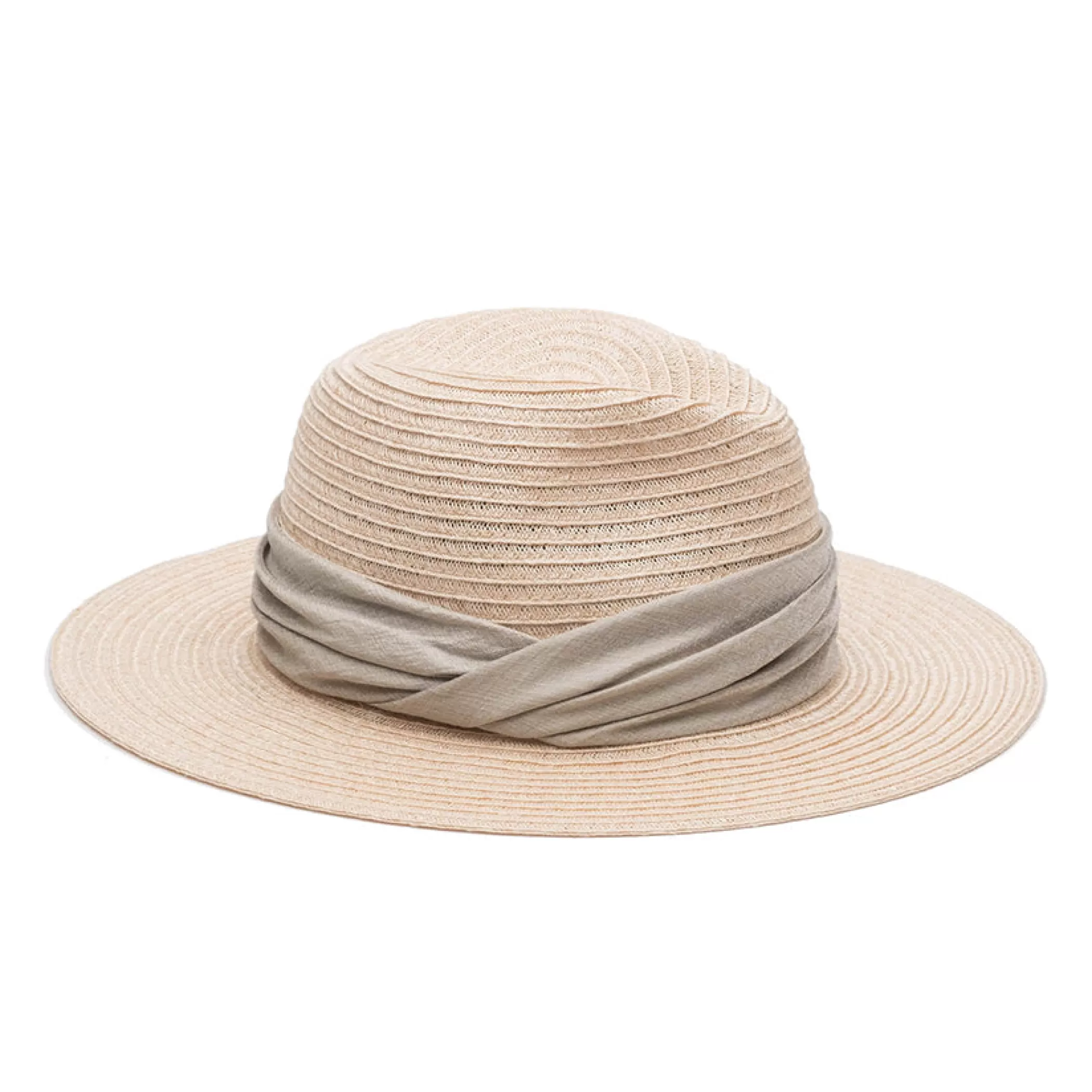 Outlet Courtney In Natural Hemp Women Fedora