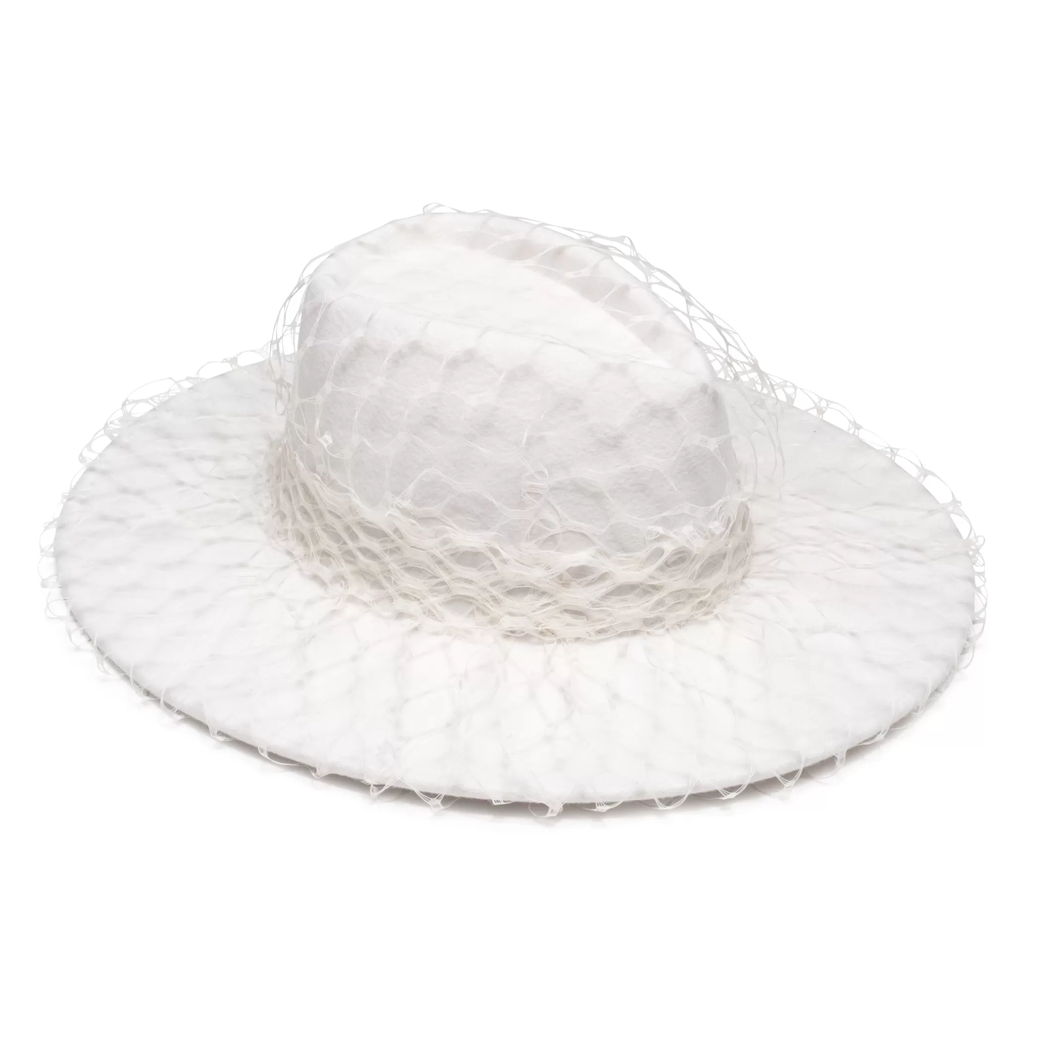 New Harlowe In W/Veil Women Fedora