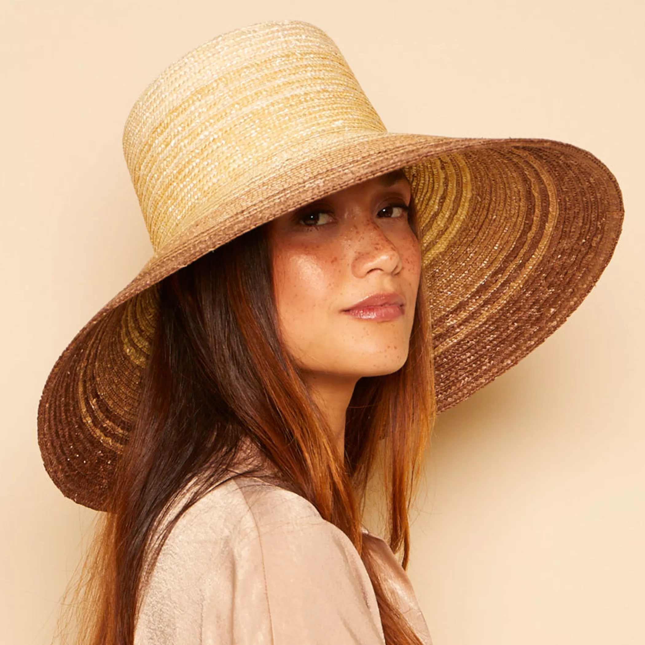 Discount Mirabel In Ivory/Natural/Fawn Women Sunhat