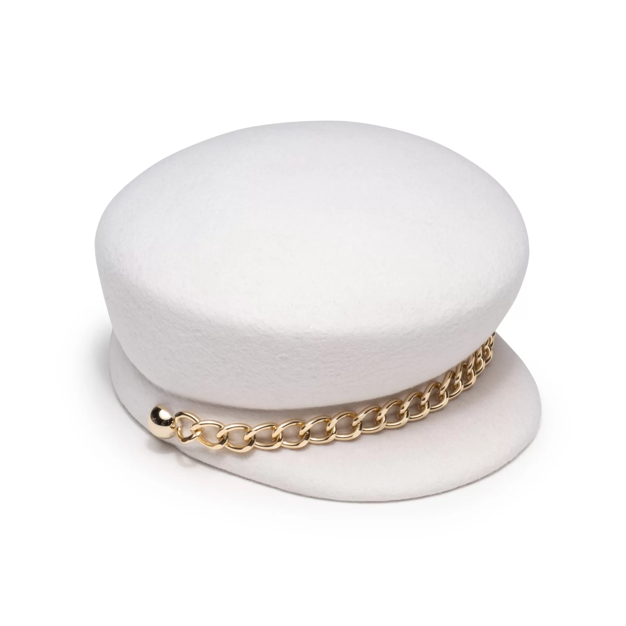 Best Sale Sabrina In W/Gold Chain Women Cap