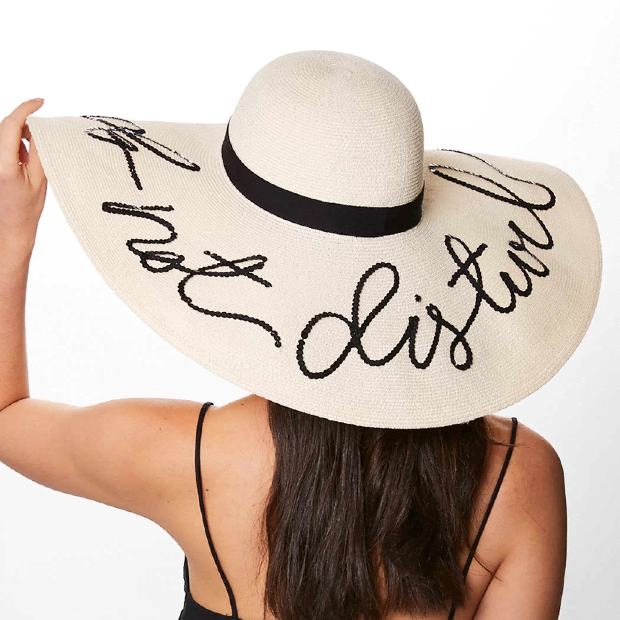 Sale Sunny 'Do Not Disturb' In Ivory Women Sunhat